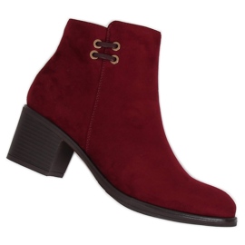 Maroon 8B982 Boros magassarkú nőknek piros Maroon 8B982 Boros magassarkú nőknek piros