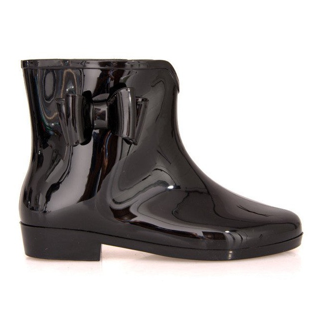 Rövid galoszok íjjal SD97 fekete