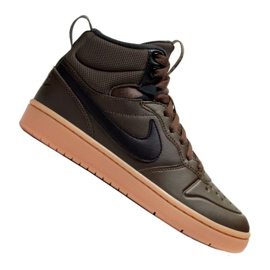 Nike Court Borough Mid 2 Boot (GS) Jr BQ5440-200 fekete