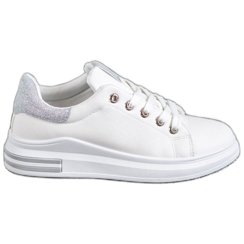 SHELOVET Eco bőr cipők fehér