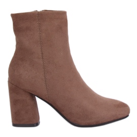 Magas sarkú bézs 3486 Khaki