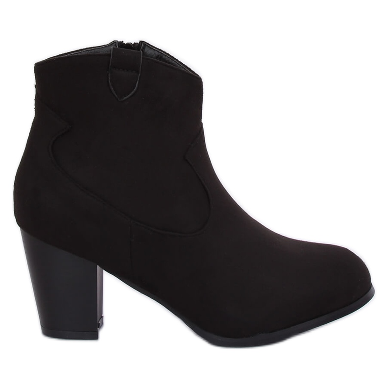 Fekete cowboycsizma F166-5 Fekete