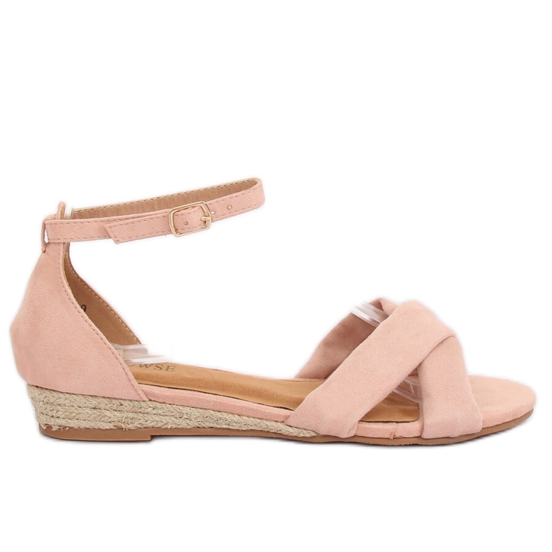 Szandál espadrilles pink 9R121 Pink II-GAT rózsaszín