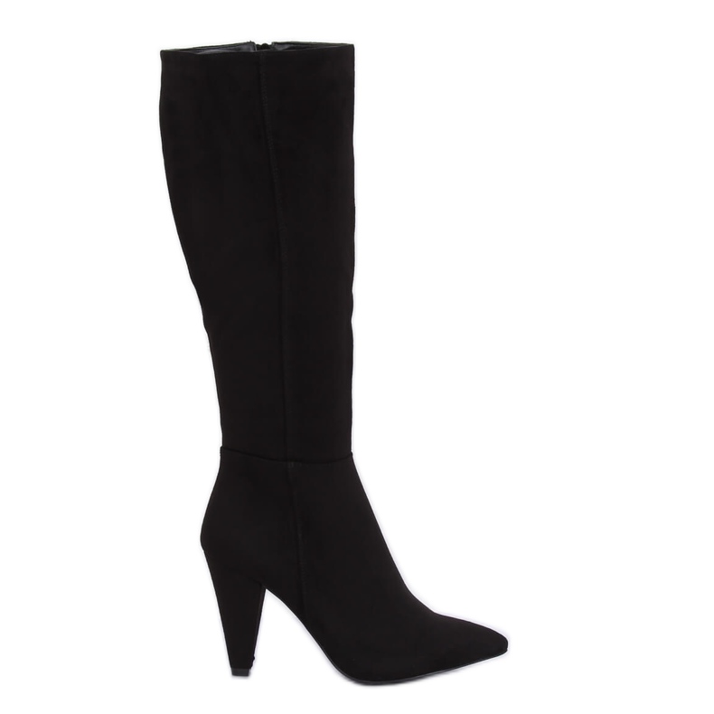 Klasszikus fekete magassarkú 8677 Fekete