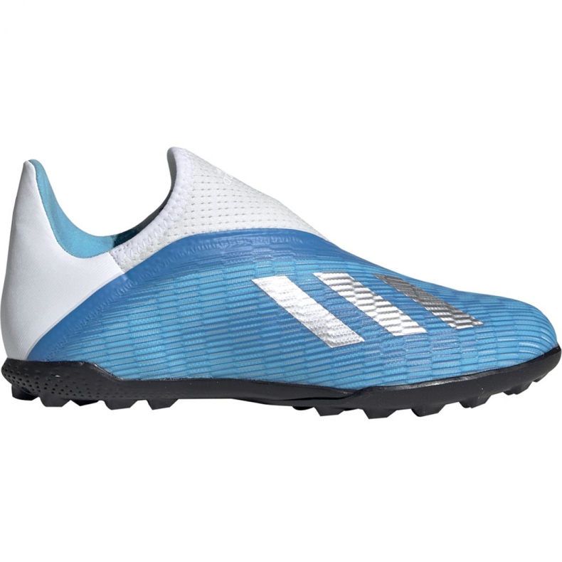 Adidas X 19.3 Ll Tf Jr EF9123 futballcipő kék kék