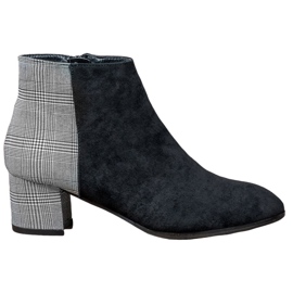 Filippo Stílusos csizma egy poszton fekete szürke