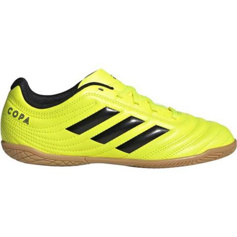 Belső cipő adidas Copa 19.4 In Jr F35451 sárga sárga