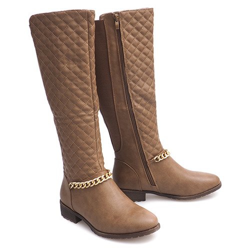 Steppelt meleg csizma 16072 Khaki sokszínű zöld