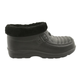 Atletico Szőrrel szigetelt galoszok fekete