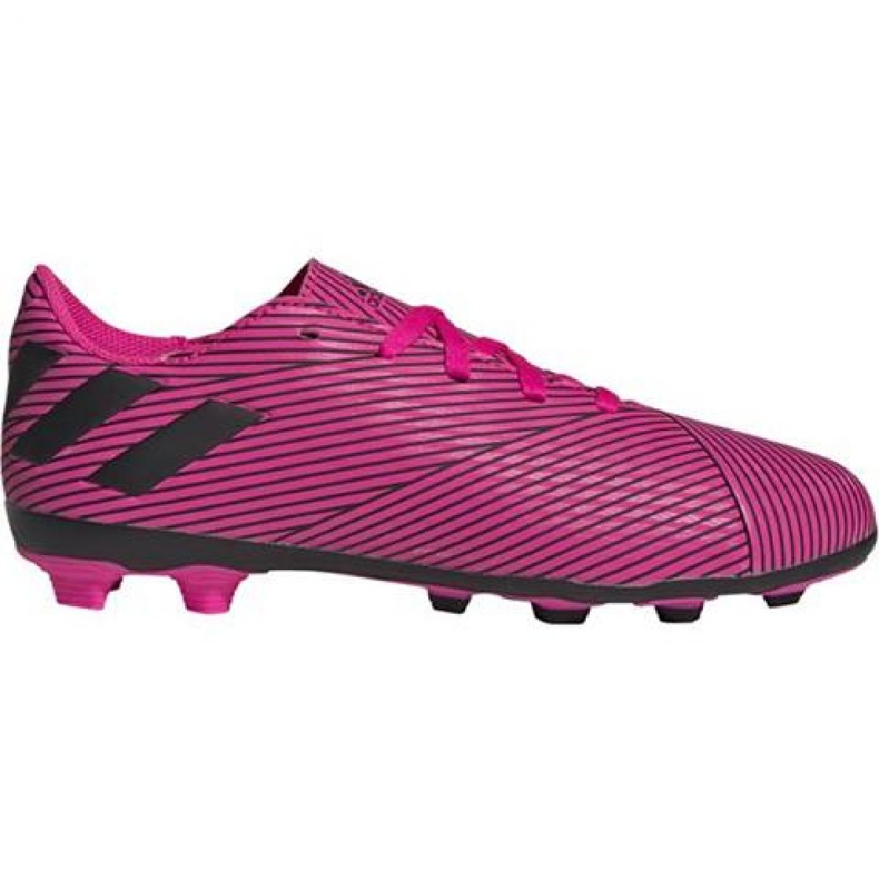 Adidas Nemeziz 19.4 FxG Jr F99949 futballcipő rózsaszín rózsaszín