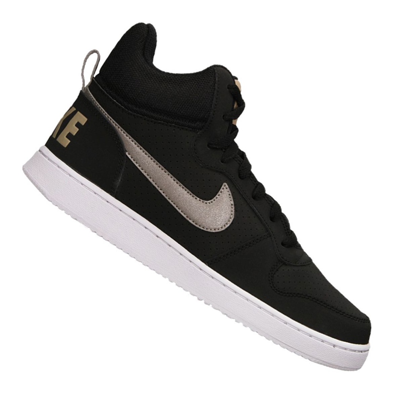Nike Court Borough Mid M 838938-005 cipő fekete