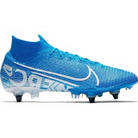 Nike Mercurial Superfly 7 Elite SG-Pro Ac M AT7894-414 futballcipő kék kék