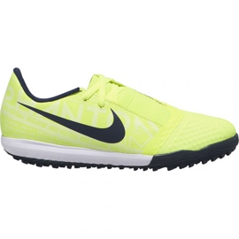 Nike Phantom Venom Academy Tf Jr AO0377-717 futballcipő sárga sárgák