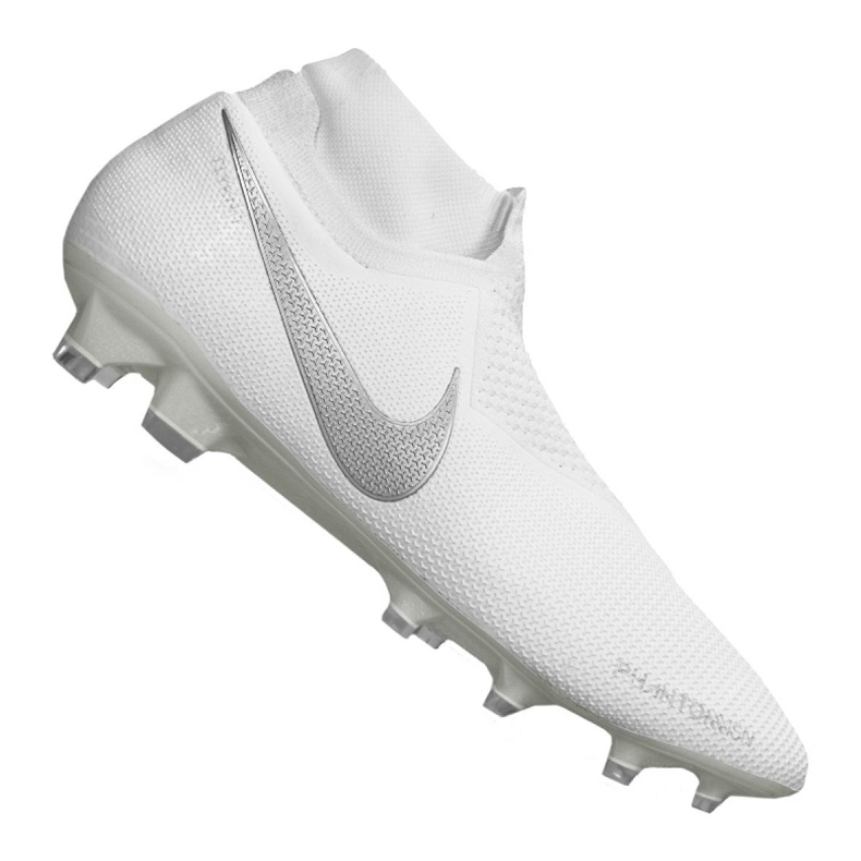 Nike Phantom Vsn Elite Df Fg M AO3262-100 futballcipő fehér fehér Nike Phantom Vsn Elite Df Fg M AO3262-100 futballcipő fehér fehér