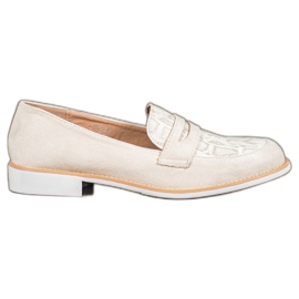 Bestelle Mucasins csillogással barna Bestelle Mucasins csillogással barna