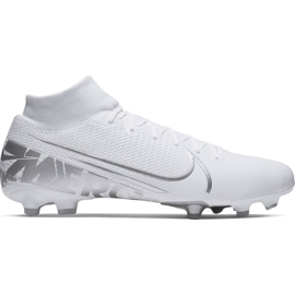 Nike Mercurial Superfly 7 Academy FG / MG M AT7946-100 futballcipő fehér fehér