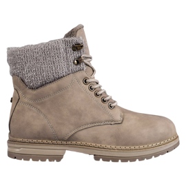 SHELOVET Trapperek csillogással bézs SHELOVET Trapperek csillogással bézs