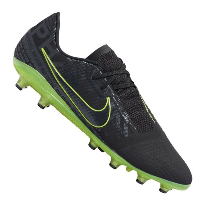Nike Phantom Vnm Pro AG-Pro M AO0574-007 futballcipő fekete fekete