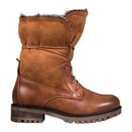 Seastar Csizma felhajtható szárral barna