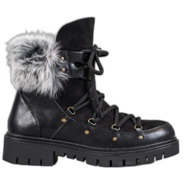 SHELOVET Női csizma fekete