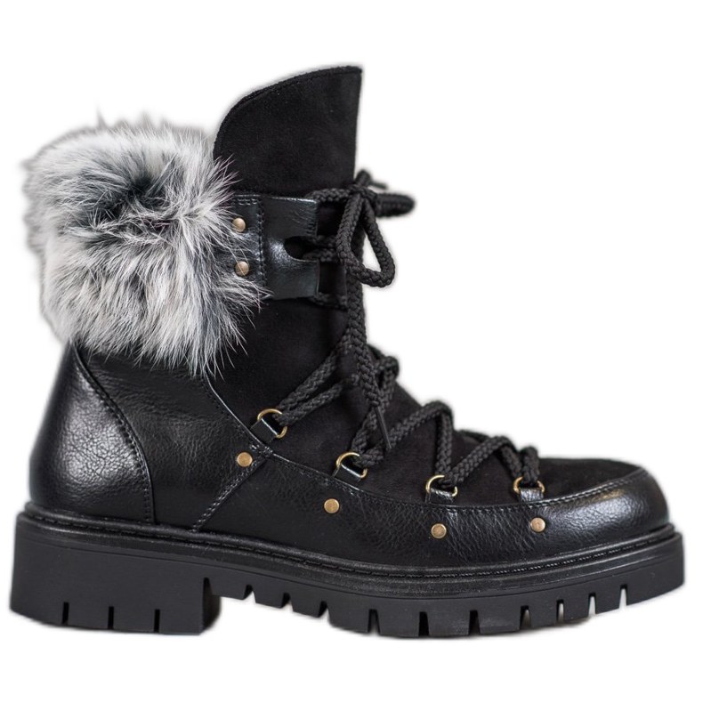 SHELOVET Női csizma fekete