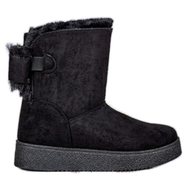 SHELOVET Mukluki íjjal fekete