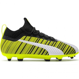 Puma One 5.3 Fg Ag Jr 105657 03 futballcipő sárga sárga