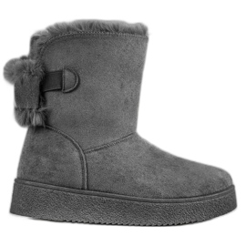 SHELOVET Mukluki íjjal szürke