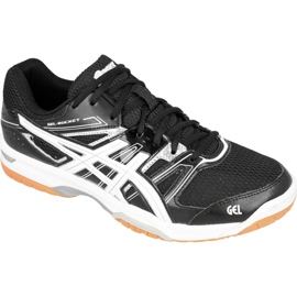 Asics Gel-Rocket 7 M B405N-9001 röplabda cipő fekete fekete Asics Gel-Rocket 7 M B405N-9001 röplabda cipő fekete fekete