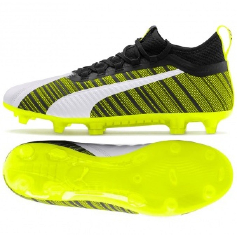 Puma One 5.2 FG / AG M 105618 03 futballcipő sárga sárga Puma One 5.2 FG / AG M 105618 03 futballcipő sárga sárga