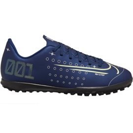 Nike Mercurial Vapor 13 Club Mds Tf Jr CJ1179-401 futballcipő sokszínű sötétkék Nike Mercurial Vapor 13 Club Mds Tf Jr CJ1179-401 futballcipő sokszínű sötétkék