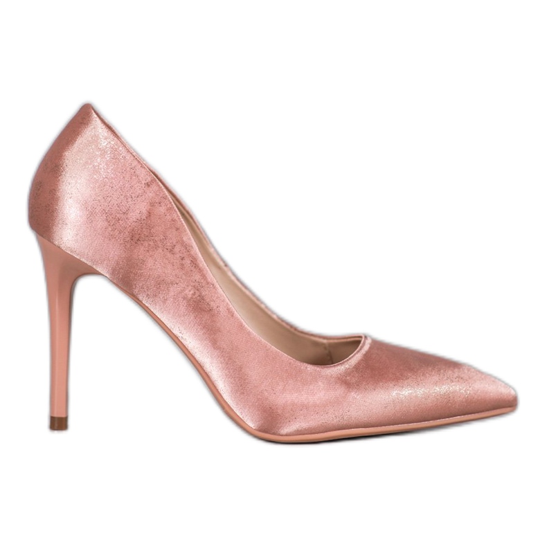 SHELOVET Szatén csapok rózsaszín