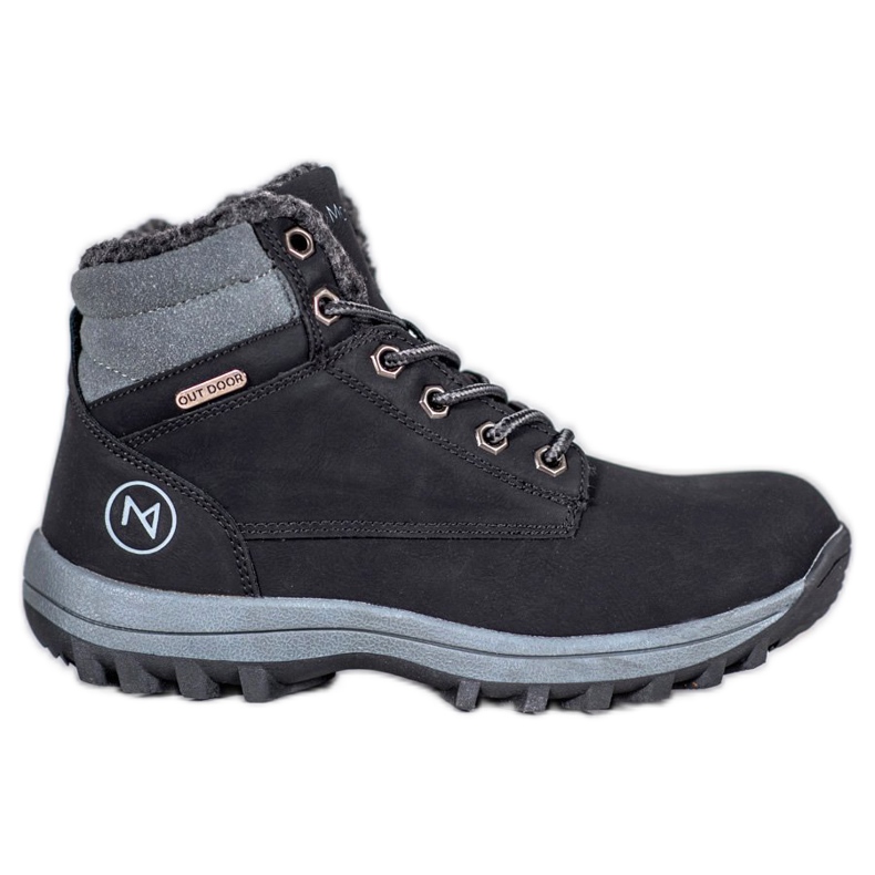 Meleg MCKEYLOR túracipő fekete Meleg MCKEYLOR túracipő fekete
