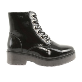 Fűzött csizma Sergio Leone 726 fűzött fekete