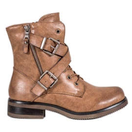 SHELOVET Divatos munkások barna