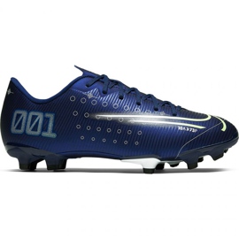 Nike Mercurial Vapor 13 Academy Mds FG / MG Jr CJ0980 401 futballcipő sötétkék sötétkék