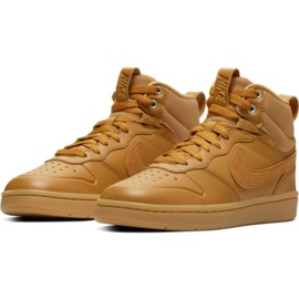 Nike Court Borough Mid 2 Boot Jr BQ5440-700 barna Nike Court Borough Mid 2 Boot Jr BQ5440-700 barna