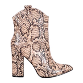 VICES cowboy csizma barna