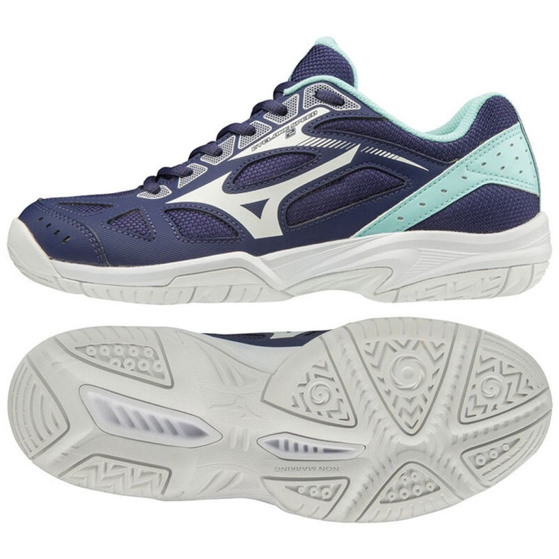 Mizuno Cipő Miznuno Cyclone Speed ​​2 W V1GC198015 sötétkék sötétkék