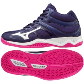 Cipő Mizuno Thunder Blade 2 Mid W V1GC197502 lila lila