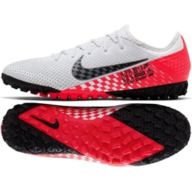 Nike Mercurial Vapor 13 Pro Tf Neymar M AT8003-006 futballcipő fehér fehér Nike Mercurial Vapor 13 Pro Tf Neymar M AT8003-006 futballcipő fehér fehér