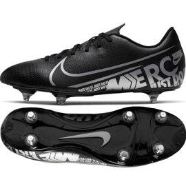 Nike Mercurial Vapor 13 Club Sg M CJ6181-001 futballcipő fekete fekete