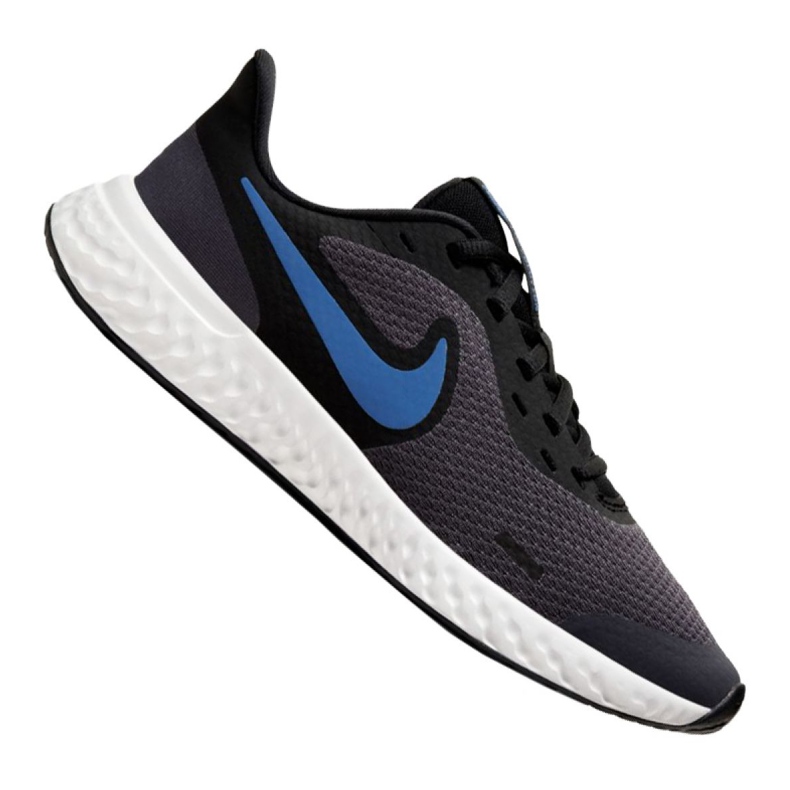 Nike Revolution 5 Gs Jr BQ5671-009 cipő fekete sokszínű