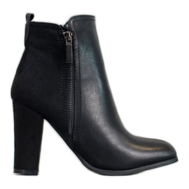 SHELOVET Csizma egy poszton fekete