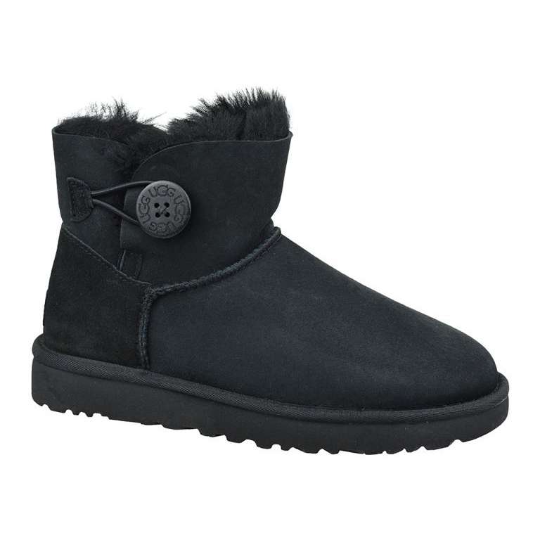 Ugg Mini Bailey Button Ii W 1016422-BLK Cipő fekete