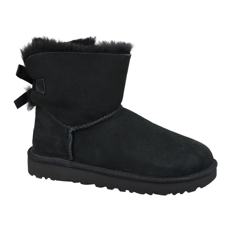 Ugg Mini Bailey Bow Ii W 1016501-BLK Cipő fekete Ugg Mini Bailey Bow Ii W 1016501-BLK Cipő fekete