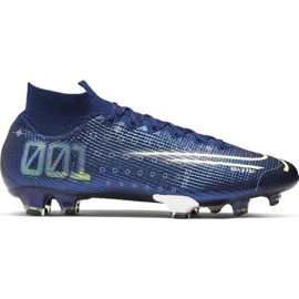 Nike Mercurial Superfly 7 Elite Mds Fg M BQ5469 401 futballcipő kék kék Nike Mercurial Superfly 7 Elite Mds Fg M BQ5469 401 futballcipő kék kék