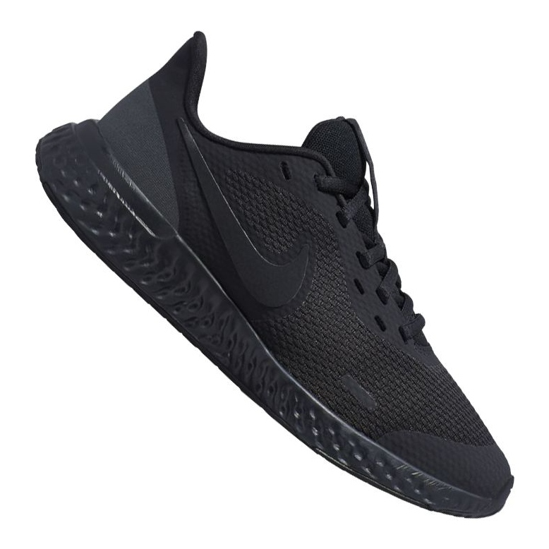 Nike Revolution 5 Gs Jr BQ5671-001 cipő fekete