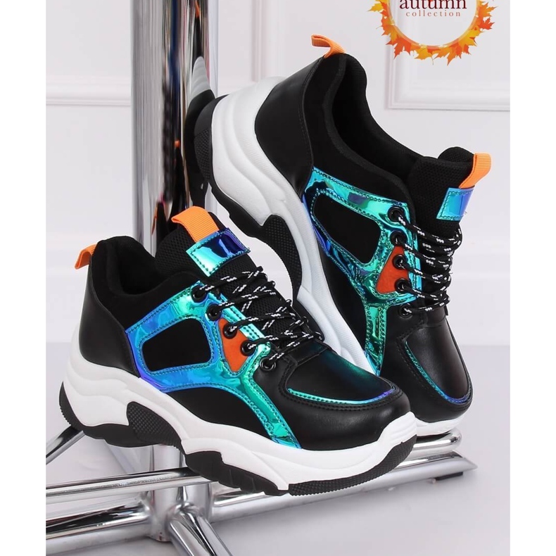 Fekete sportcipő CB-19055 Black II Type