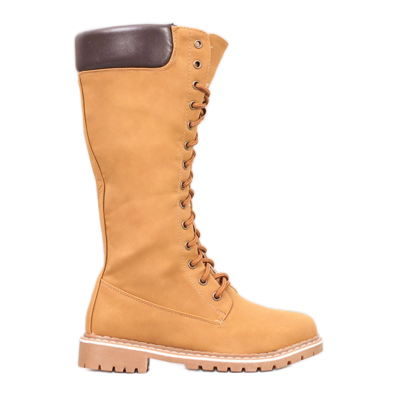 Seastar Meleg fűzős csizma barna Seastar Meleg fűzős csizma barna